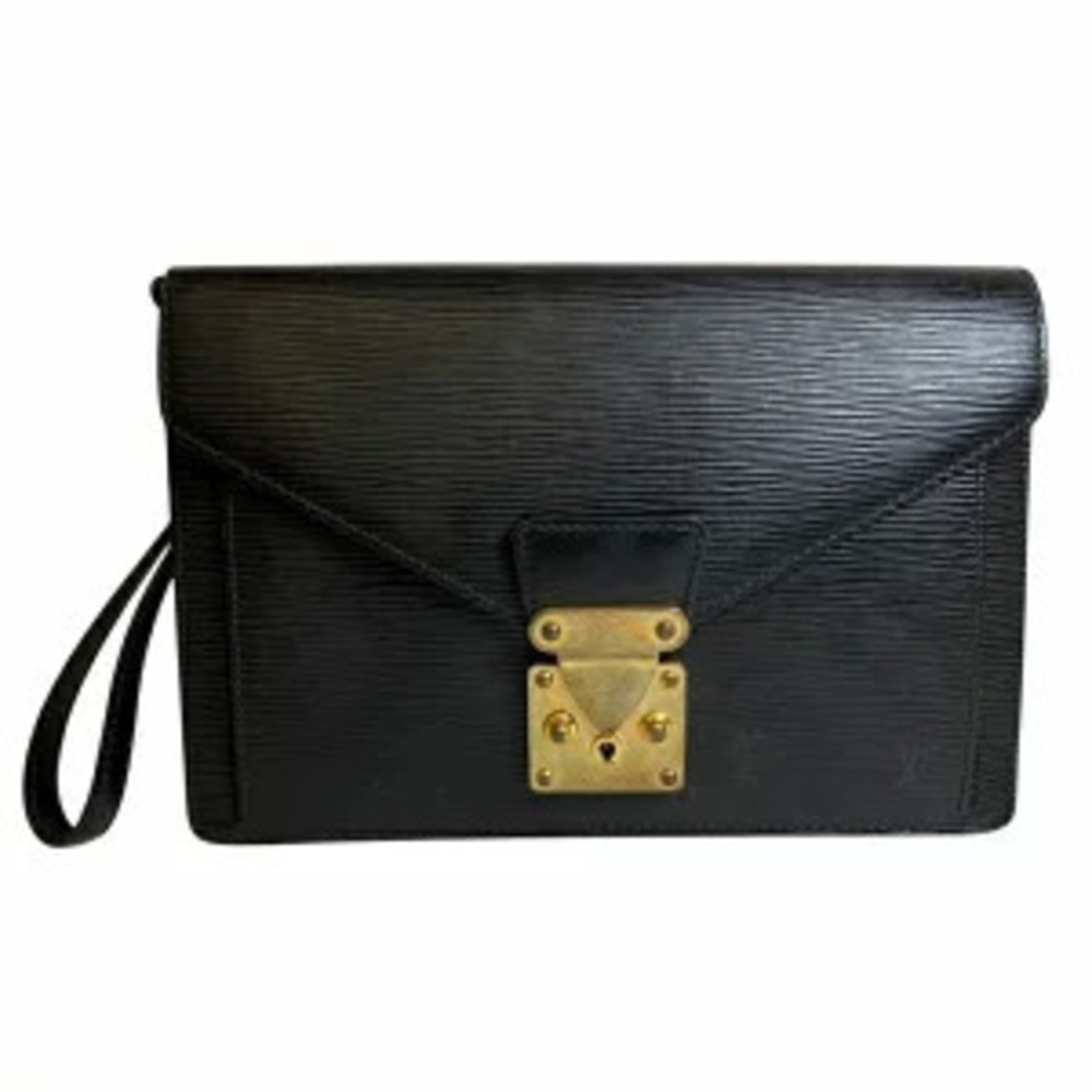 Louis Vuitton Epi Pochette Sellier Dragonne Bag Clutch